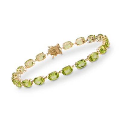 19.00 ct. t.w. Peridot Bracelet in 14kt Yellow Gold &mdash; Alt Image 1