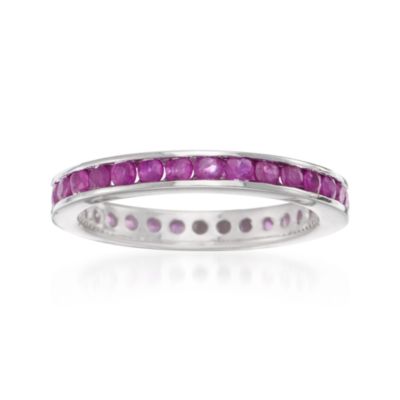 1.30 ct. t.w. Ruby Ring in Sterling Silver &mdash; Alt Image 1
