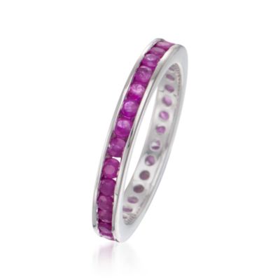 1.30 ct. t.w. Ruby Ring in Sterling Silver &mdash; Alt Image 3