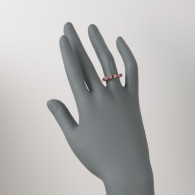 .55 ct. t.w. Ruby Ring With Diamond Accents in 14kt Yellow Gold &mdash; Alt Image 2