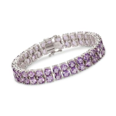 20.75 ct. t.w. Amethyst Bracelet in Sterling Silver &mdash; Alt Image 1