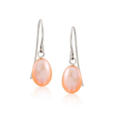 6-Pair Set of 6-6.5mm Multi-Colored Pearl Earrings in Sterling Silver &mdash; Alt Image 4
