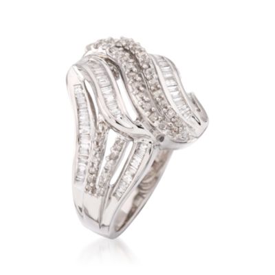 1.00 ct. t.w. Diamond Ring in Sterling Silver &mdash; Alt Image 3