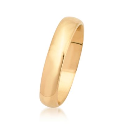 Women's 4mm 14kt Yellow Gold Wedding Ring &mdash; Alt Image 3