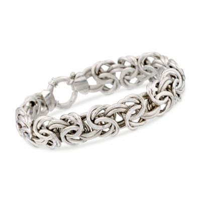 Sterling Silver Multi-Link Bracelet. 7" &mdash; Alt Image 1