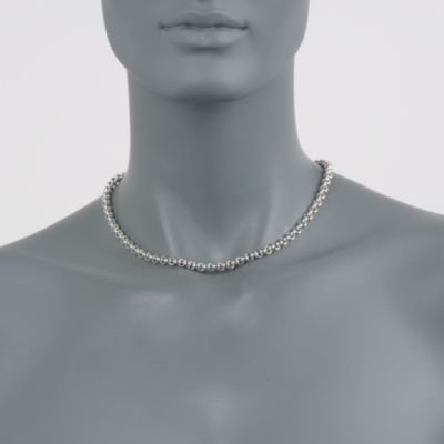 Italian Sterling Silver 5mm Rolo Chain Necklace &mdash; Alt Image 2