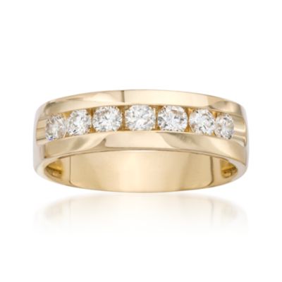 Men's 1.00 ct. t.w. Diamond Wedding Ring in 14kt Yellow Gold &mdash; Alt Image 1