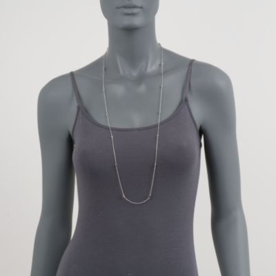 .50 ct. t.w. Black Diamond Necklace in Sterling Silver &mdash; Alt Image 7