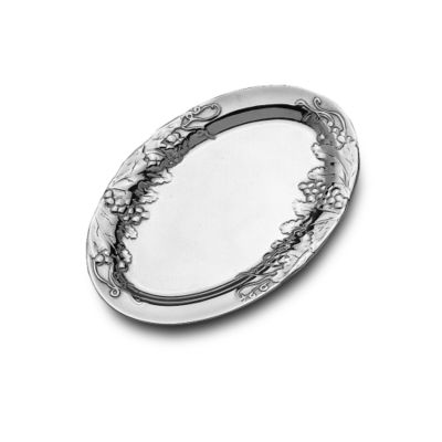 Wilton Armetale Grapes Oval Serving Trays &mdash; Alt Image 1