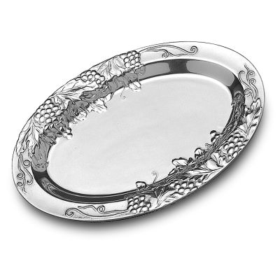 Wilton Armetale Grapes Oval Serving Trays &mdash; Alt Image 3