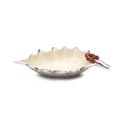 Julia Knight Holly Sprig 10" Bowl &mdash; Alt Image 3