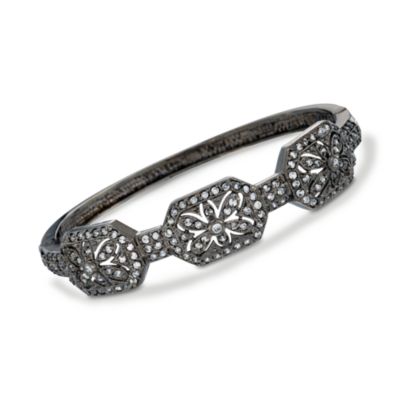 1.00 ct. t.w. CZ Bangle Bracelet In Sterling Silver &mdash; Alt Image 1