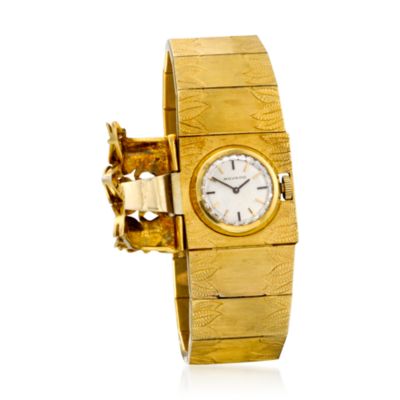 C.1950 Vintage Movado 18kt Yellow Gold Covered Women's Watch. 6.5" &mdash; Alt Image 1