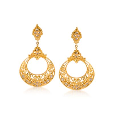 2.00 ct. t.w. Diamond Earrings in 18kt Yellow Gold &mdash; Alt Image 1