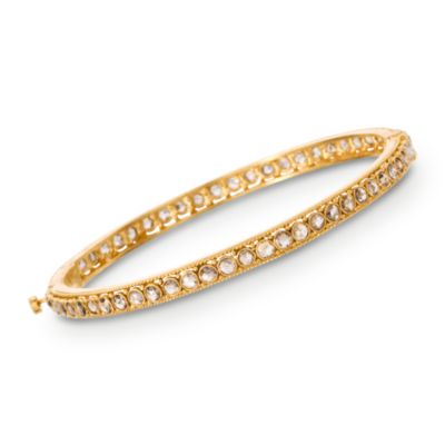 4.20 ct. t.w. Diamond Bangle Bracelet In 18kt Yellow Gold. 7" &mdash; Alt Image 1