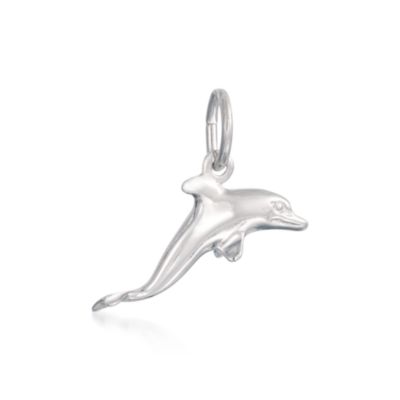 Rembrandt Sterling Silver Dolphin Charm &mdash; Alt Image 1