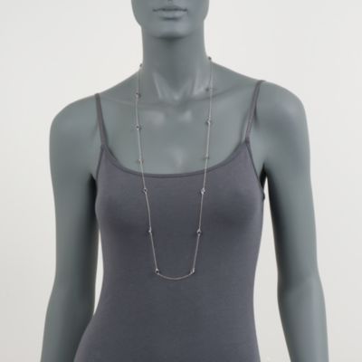 1.75 ct. t.w. Amethyst Station Necklace in Sterling Silver &mdash; Alt Image 6