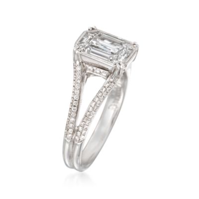 Simon G. 1.32 ct. t.w. Diamond Ring in 18kt White Gold &mdash; Alt Image 2
