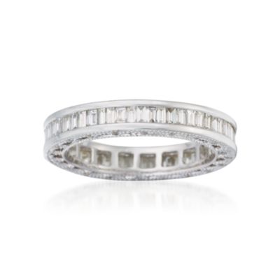1.30 ct. t.w. Diamond Eternity Band in 18kt White Gold. Size 8 &mdash; Alt Image 1