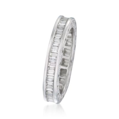 1.30 ct. t.w. Diamond Eternity Band in 18kt White Gold. Size 8 &mdash; Alt Image 3