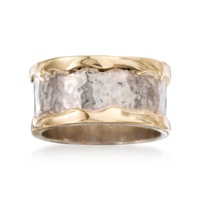 Sterling Silver and 14kt Yellow Gold Ring &mdash; Alt Image 1