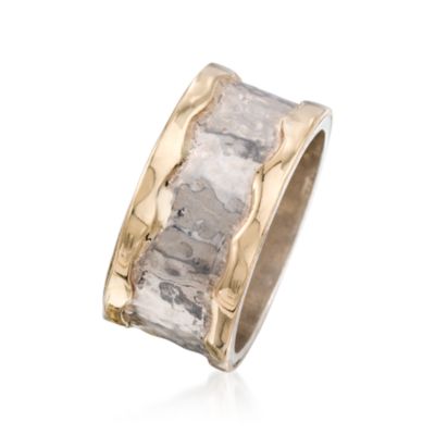 Sterling Silver and 14kt Yellow Gold Ring &mdash; Alt Image 3