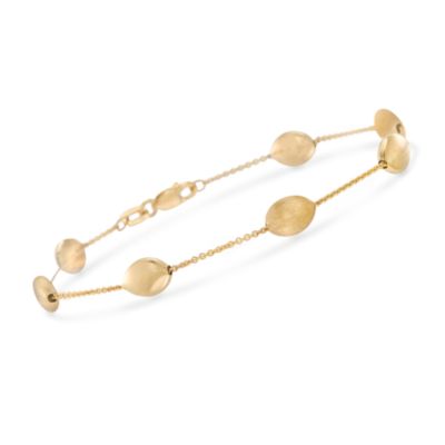 14kt Yellow Gold Bracelet. 7.25" &mdash; Alt Image 1