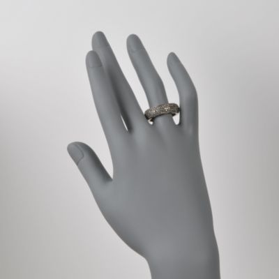 1.20 ct. t.w. Diamond Eternity Band In Sterling Silver and 14kt Yellow Gold. Size 5 &mdash; Alt Image 2