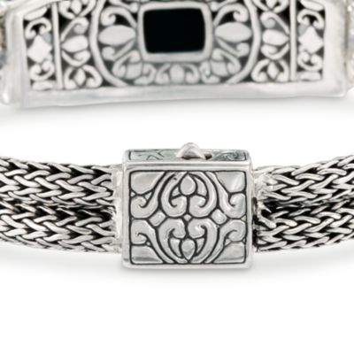 Balinese 4.50 Carat Citrine Bracelet in Sterling Silver and 18kt Yellow Gold &mdash; Alt Image 3