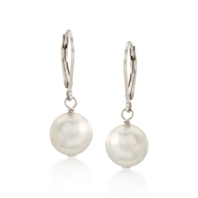 Set of Six Pairs of Multi-Gem and 9-9.5mm Faux Pearl Earrings In Sterling Silver &mdash; Alt Image 3