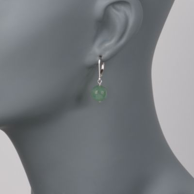 Set of Six Pairs of Multi-Gem and 9-9.5mm Faux Pearl Earrings In Sterling Silver &mdash; Alt Image 2