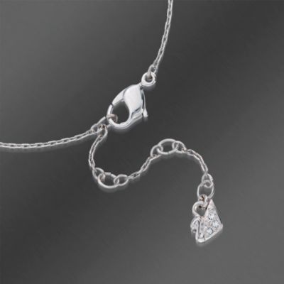 Swarovski Crystal Butterfly "Nightingale" Pendant Necklace. 15.5" &mdash; Alt Image 2