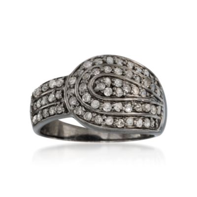 .70 ct. t.w. Diamond Ring in Sterling Silver. Size 9 &mdash; Alt Image 1