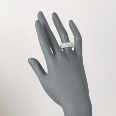 Italian Sterling Silver Mesh Ring &mdash; Alt Image 2