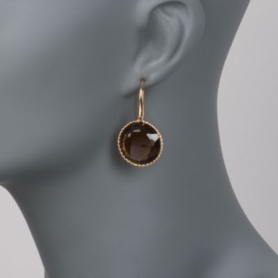 Roberto Coin 8.00 ct. t.w. "Ipanema" Citrine Earrings in 18kt Yellow Gold &mdash; Alt Image 2