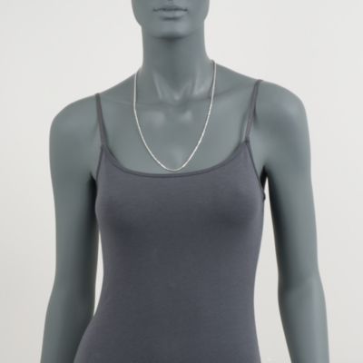Sterling Silver 2mm Diamond Cut Rope Chain Necklace &mdash; Alt Image 5