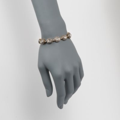 3.10 ct. t.w. Diamond Bracelet In Sterling Silver and 14kt Yellow Gold. 7.5" &mdash; Alt Image 2