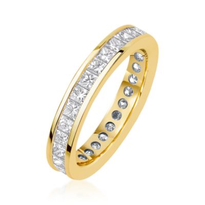 1.00 ct. t.w. Diamond Eternity Band in 14kt Yellow Gold &mdash; Alt Image 2