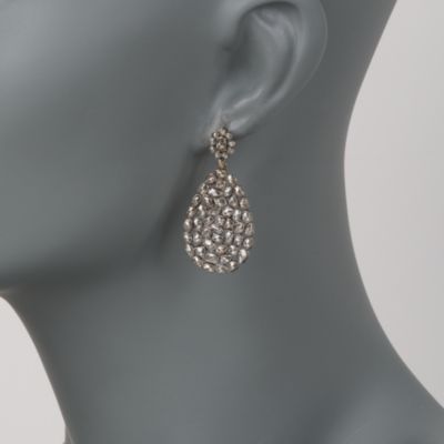5.50 ct. t.w. Natural Diamond  Dangle Earrings In 18kt Yellow Gold &mdash; Alt Image 2