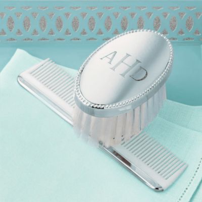 Boy's Sterling Silver Brush and Comb Set &mdash; Alt Image 1