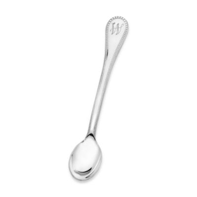 Reed & Barton "Classic Bead" Sterling Silver Baby Flatware &mdash; Alt Image 1
