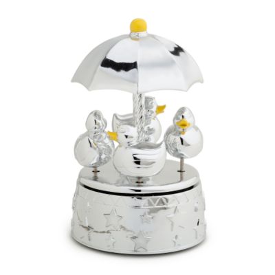 Reed & Barton "Something Duckie" Silverplate Musical Carousel &mdash; Alt Image 1
