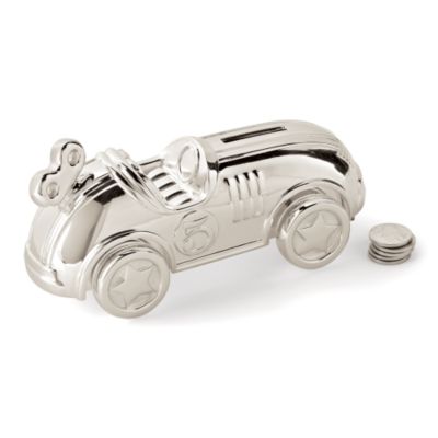 Reed & Barton Silverplate Race Car Bank &mdash; Alt Image 1