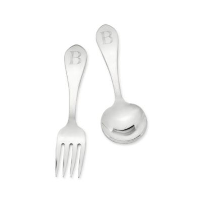 Reed & Barton "Pointed Antique" Sterling Silver Baby Flatware &mdash; Alt Image 3