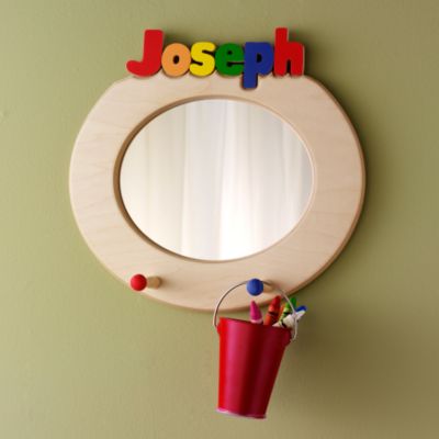 Personalized Mirror & Clothes Rack &mdash; Alt Image 2