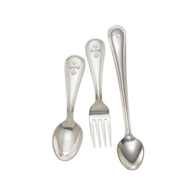 Reed & Barton Abbey Cross Infant Feeding Flatware &mdash; Alt Image 2