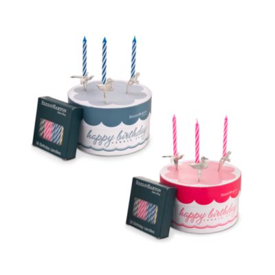 Merry Menagerie Candle-Holding Cake Toppers &mdash; Alt Image 2