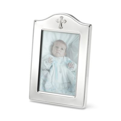 Reed and Barton Abbey Collection Cross Photo Frame &mdash; Alt Image 1