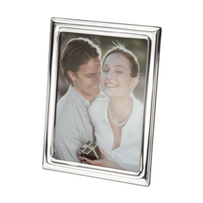 Sienna Sterling Silver Plain Border Edge Frame &mdash; Alt Image 2