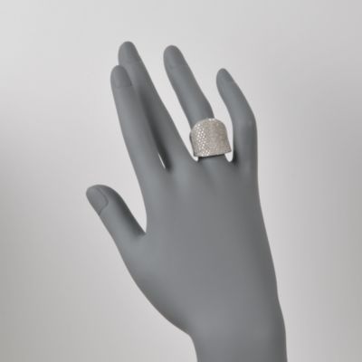 1.25 ct. t.w. Pave Diamond Ring in Sterling Silver &mdash; Alt Image 2